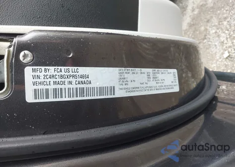 2023 Chrysler Pacifica Touring L z USA, uszkodzony, nr VIN 2C4RC1BGXPR514694